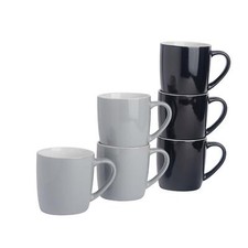 6x Farbige Tee-Kaffeetasse