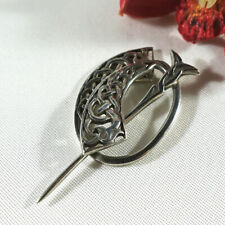 Antik Schmuck Gewandnadel Brosche Fibel Silber / ev 423(54)