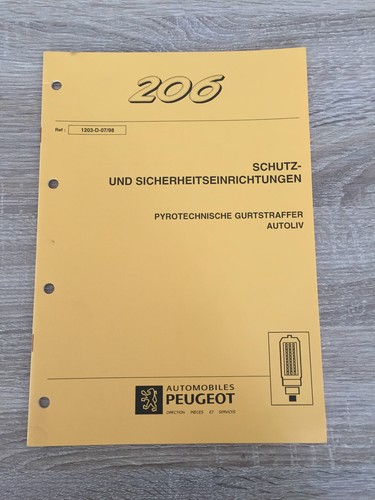 Werkstatthandbuch peugeot 206 - werkstatthandbuch,
