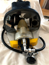 Dräger Vollgesichtsmaske kompl. mit Kupplung und 1.Stufe