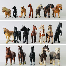 Schleich Pferde Isländer Pony Araber Friese Haflinger Pinto Shire Stehmähne