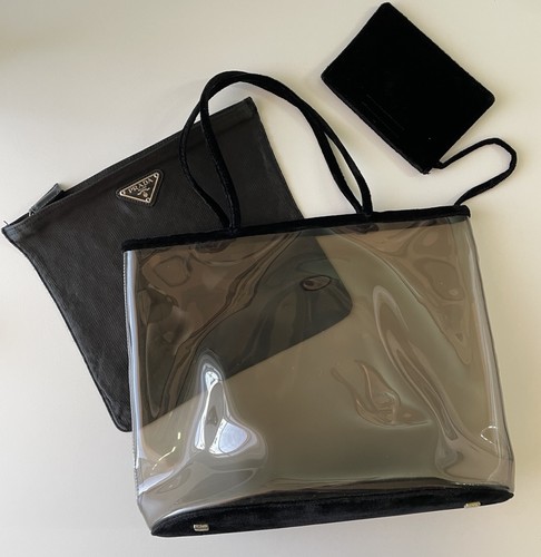 Prada tasche plexi bag aus - aus, pvc