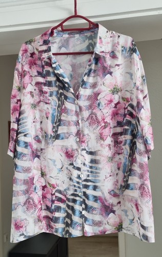 Schöne damenbluse gemustert - damenbluse,,