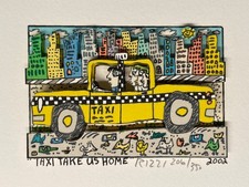 James Rizzi: 3D TAXI TAKE US