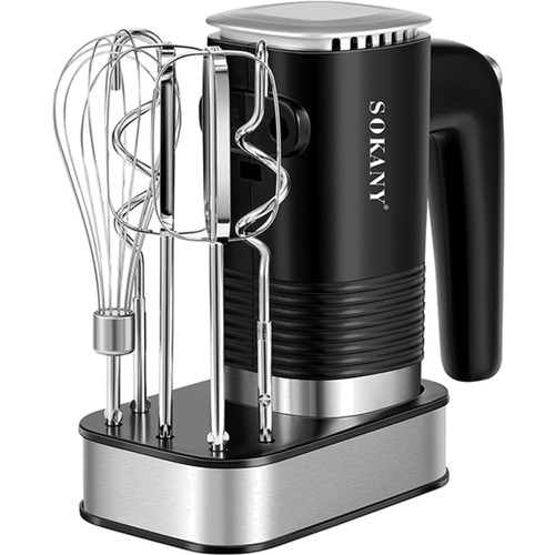 Handrührgerät edelstahl 800w - edelstahl,