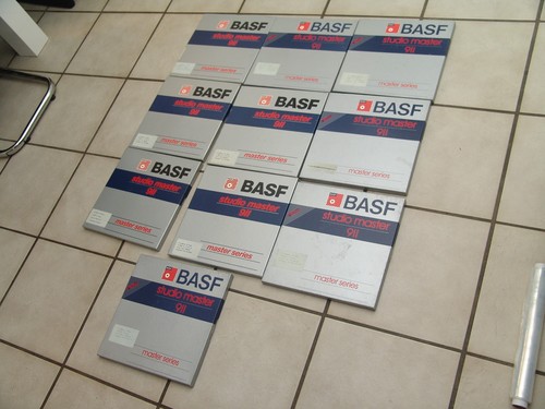 Tonbänder basf studio - 10,