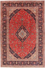 Hand Knotted Rug Kashan 300 x