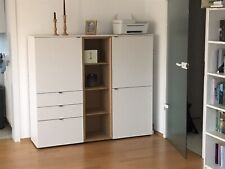 Highboard weiß matt