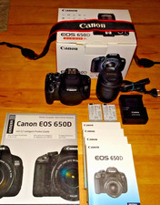 Canon EOS 650D, CANON  EF-S 18-55 STM, Fotobuch, 2 Canon Akkus, Zubehörpaket ++