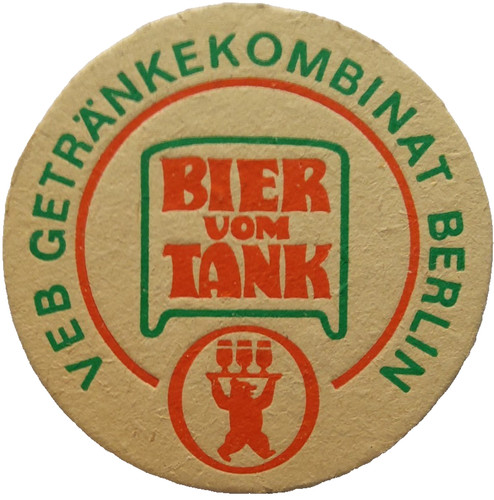 Alter ddr bierdeckel veb - alter,