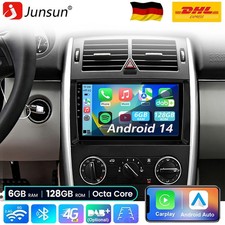 6+128G Android 14 Für Mercedes Benz A/B Klasse Viano VITO Autoradio GPS NAVI DAB