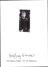 Autogrammkarte Fußballer