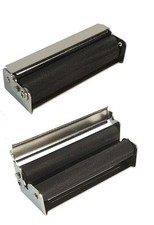 Zigaretten Drehmaschine Tabak Rollbox Wickler Serie plus 2 Feuerzeuge 70 mm