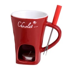 Fondue Becher Set Schokolade