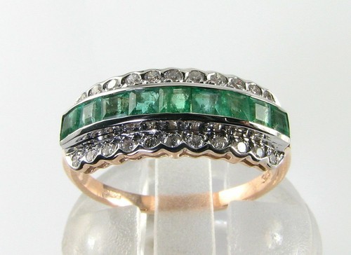 Breit art deco ring karat - art-deco-ring, 9
