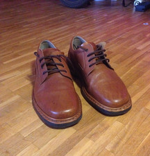 MARC, Gr. 43, Business-Schuhe, Elegante Schuhe, Braune Lederschuhe