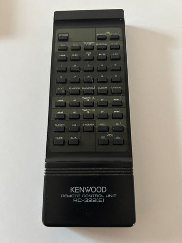Kenwood 322 fernbedienung - kenwood, e