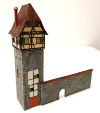 Faller - Turmhaus Stadtmauer -