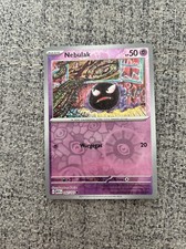 Pokemon Karte Nebulak 092/165 Reverse Holo Pokemon 151 TCG Sammelkarten Spiel 