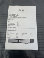 AVA RS3 Media Server,Streamer,Ripper Mit DVD. UVP 2490€ .NEUWERTIG !2GB RAM 1TB