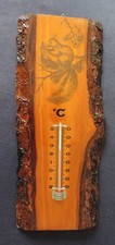 2 Stück DDR-Wandthermometer, Dielenthermometer eckig, auch einzeln, Tiermotive