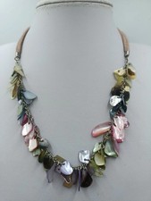 Schöne vintage perlmutt kette - schöne,