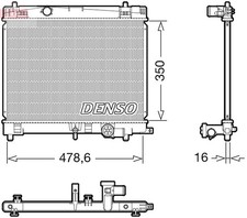 DENSO Kühler Wasserkühler