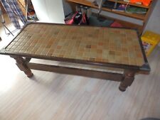 Wohnzimmertisch holz massiv eiche rustikal