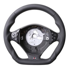 BMW Lenkrad E36 E38 E39 Z3 M-Sport Abgeflacht Neu Beziehen Naht schwarz 57148