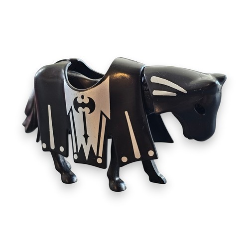 Playmobil ritter pferd schwarz - playmobil,