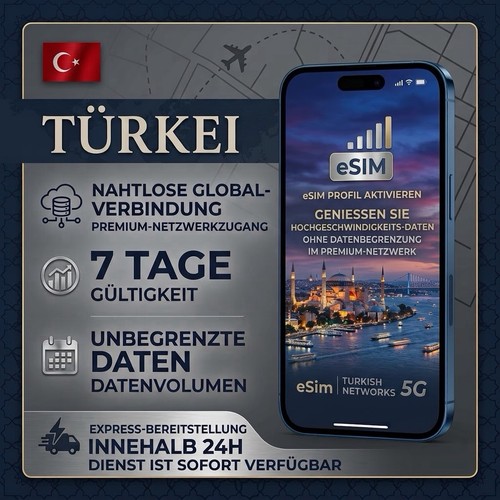 Türkei esim 7 tage - türkei,