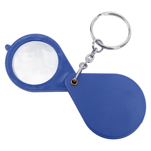 Lupe schlüsselanhänger - (blue)lupe,
