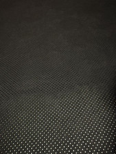 Dinamica Stoff PERFORIERT Meterware DIY Alcantara schwarz AMG-OPTIK 145cm breit