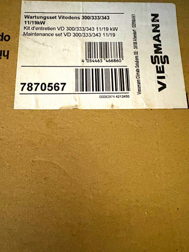 Viessmann wartungsset vitodens - wartungsset,