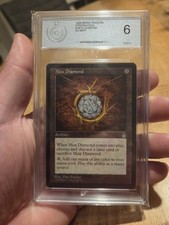 MOX Diamond Stronghold - Magic the Gathering, Diamantmox Mtg Magickarte