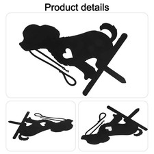 Kreativer Hund Garten Pfahl