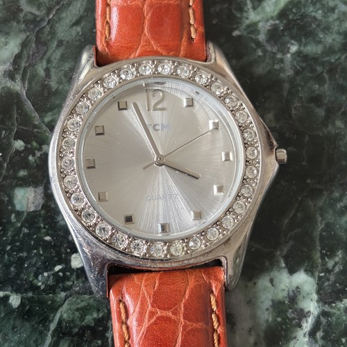 Damen uhr tcm mit steinen - tcm,