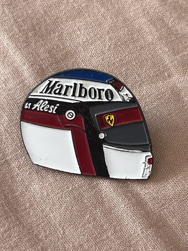 Pin helm jean alesi - helm,