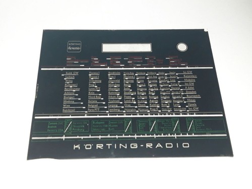 Skalenglas aus körting radio - skalenglas,
