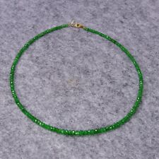 Tsavorit Halskette, 925er