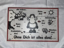Sheepworld: Ohne Dich ist alles doof. Platzset