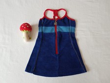 Kik Kid Frottee Shirt Strandkleid Träger Top Kleidchen Größe 92 Hollandmode