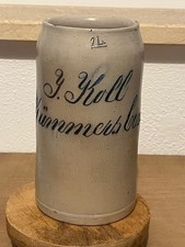 1l Bierkrug Masskrug Krug Bier Brauerei Gasthaus J. Koll Kümmersbruck