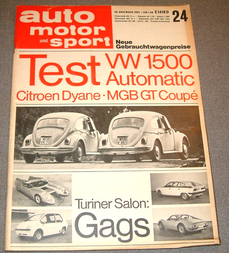 Auto motor sport 1967 - motor,