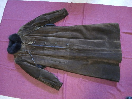 Damen wildleder mantel - damen,