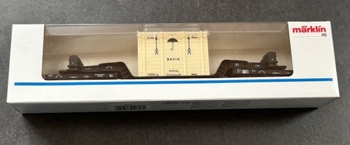 Märklin 4618 tiefladewagen - märklin,
