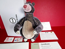 STEIFF DISNEY JUNGLE BOOK BALOO 28 CM MOHAIR MUSIKBÄR, VERPACKT
