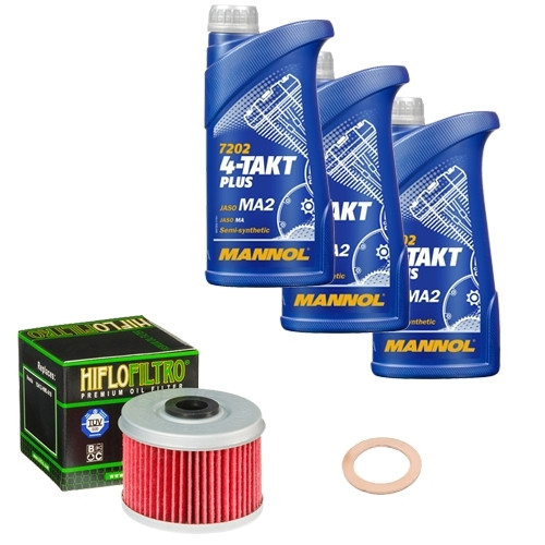 Hiflo ölfilter set mnol - mnol, 10w40