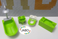 (H11/10) LEGO Duplo Möbel Set Badezimmer für Haus Bauernhof Ponnyhof