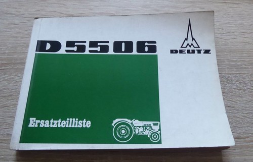Deutz schlepper d5506 - deutz,